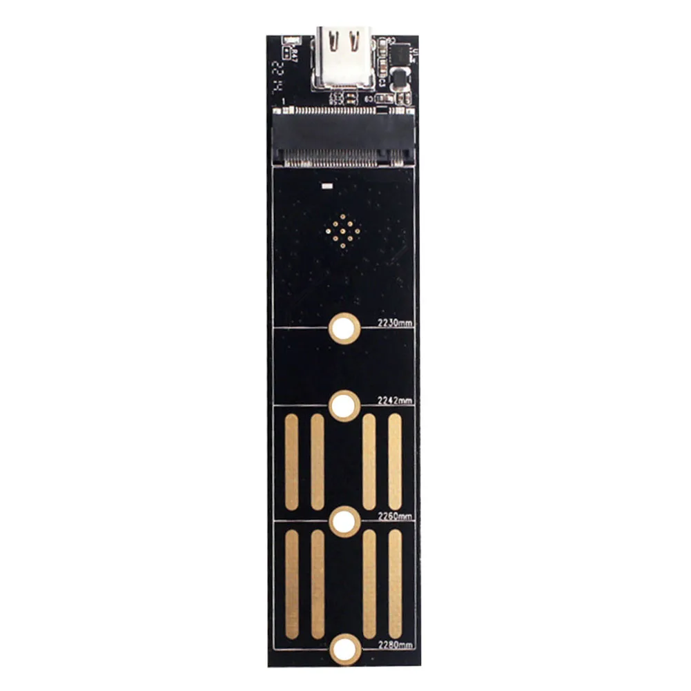 

Адаптер M.2 на USB 3.1 Type-C, плата-ризер NGFF B+M Key для SSD, адаптер SSD на USB 3.1 Type-C M.2 для M.2 SSD 2230, 2240, 2260, 2280