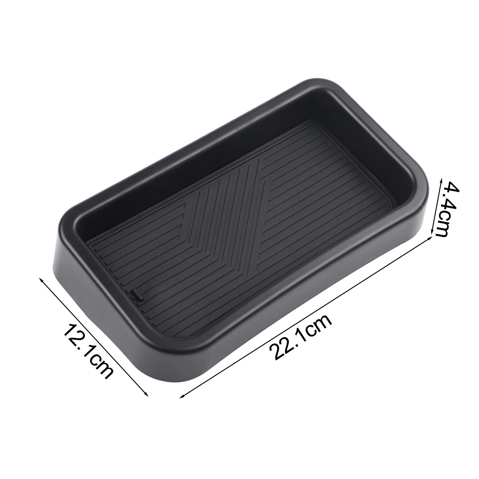 22.2*11.1*4.4CM Car Center Console Tray Easy Installation Process Non-deformable Structure Car Interior Organization