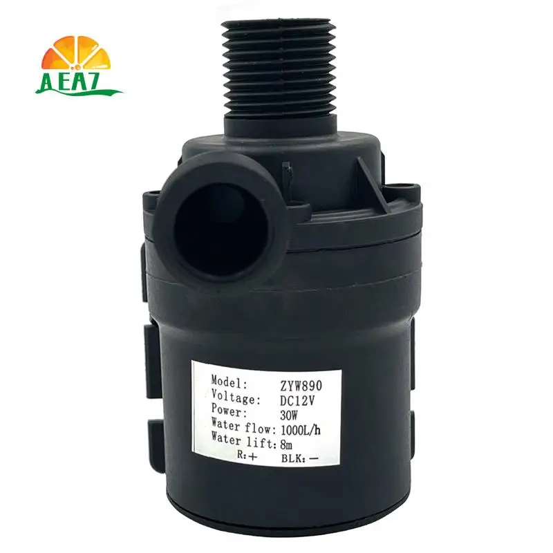 

AEA7-1000L/H 8M DC 12V Home Portable Brushless Motor Submersible Water Pump For Cooling System Fountains Heater Mini