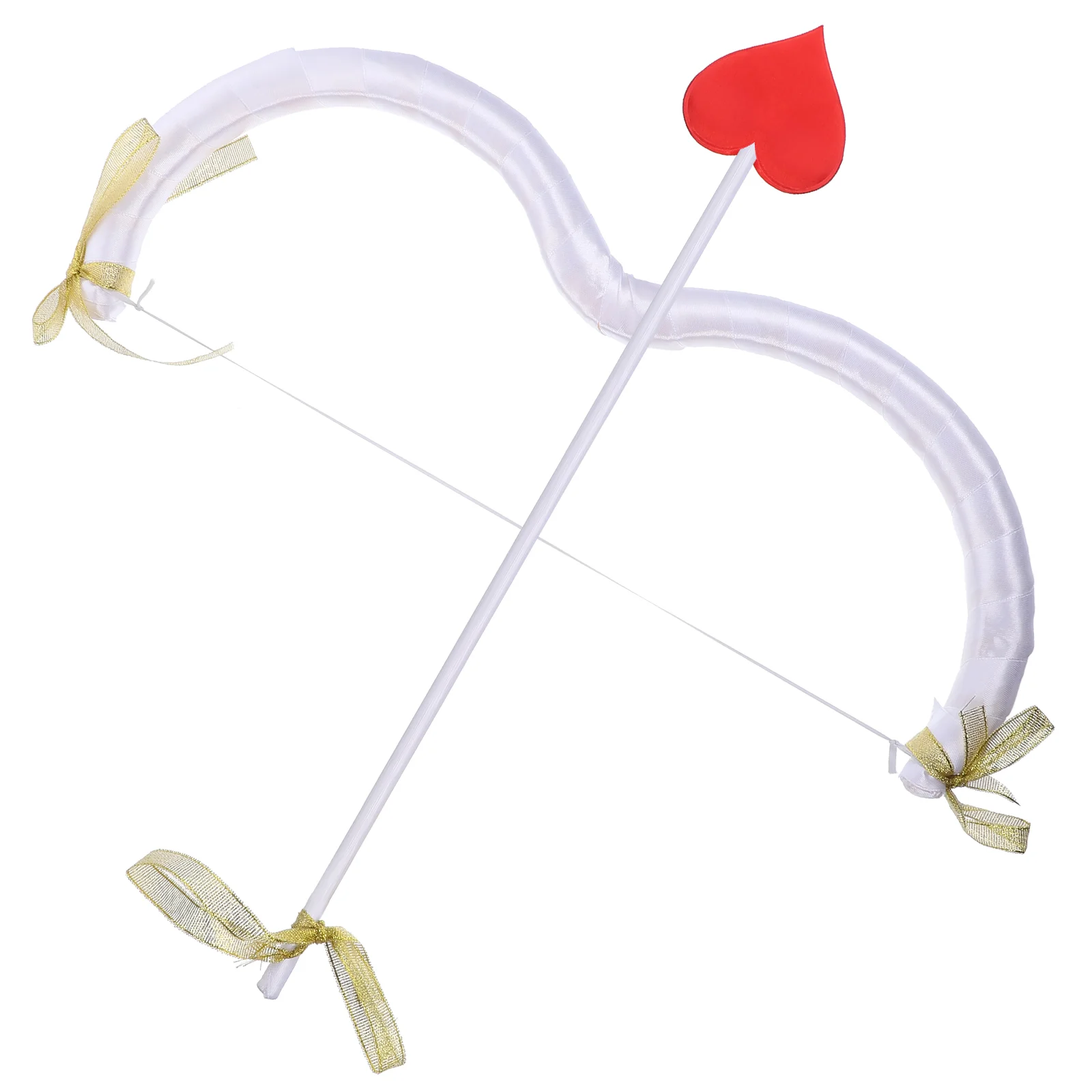 

Cupid Arrow Props White Bows Valentine Boys and Costume Women Cloth Cupids Adult Miss