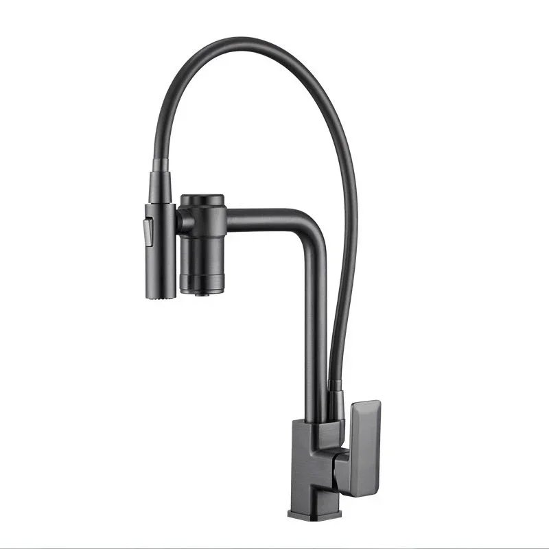 

YYHC- 3 in 1 Brass 360° Swivel Adjustable Hot and Cold Kitchen sink Faucet with Pure Water Kitchen Faucet