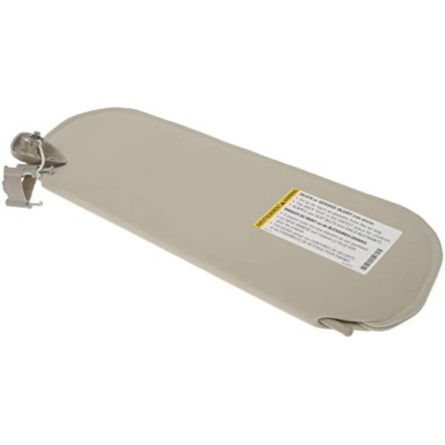 

Driver Side Sun Visor Assembly for Chevrolet/GMC Vehicles Beige Plastic UV-Resistant and Adjustable