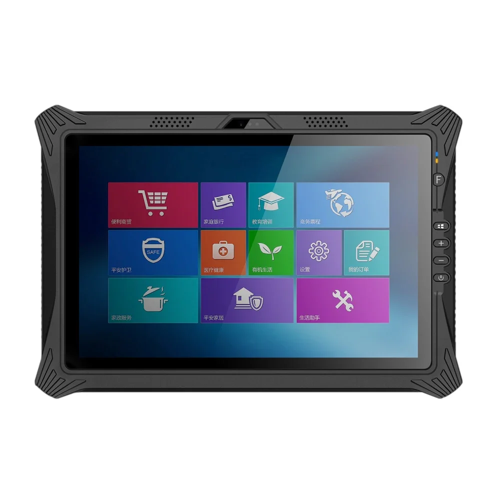 Imagem -02 - Rugline-tablet pc Robusto à Prova Dágua Ip65 com Processador Intel Celeron Quad-core Windows 10 os 10 Polegada