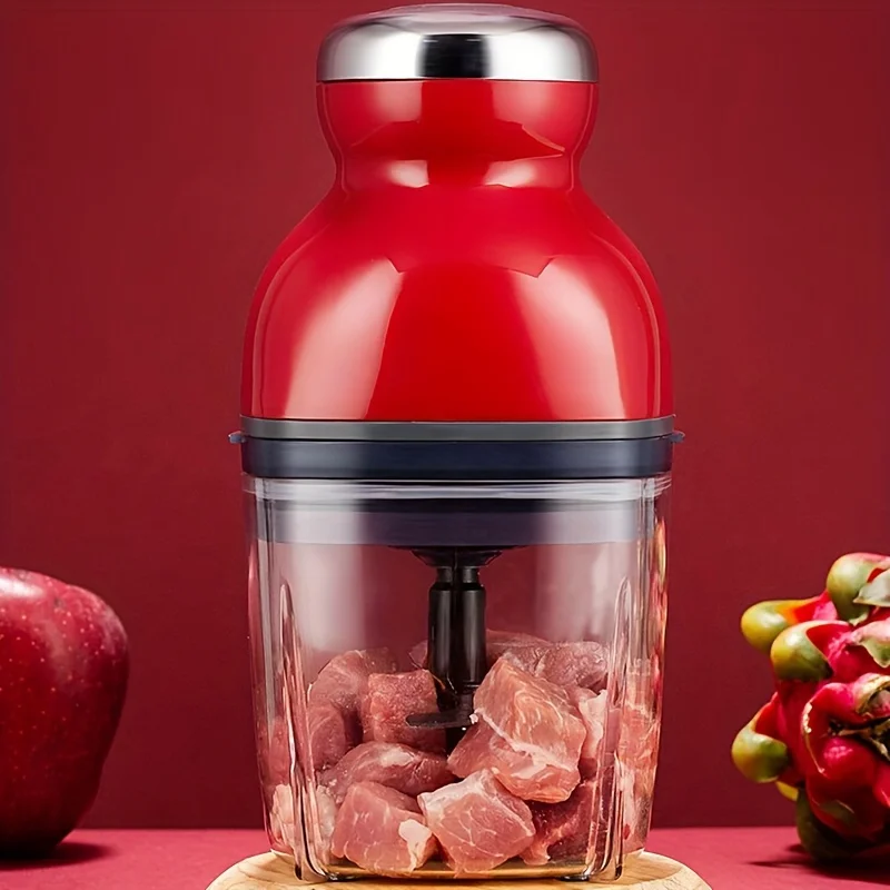 Versatile Meat Grinder with Juicing & Ice Crushing - Easy to Use and Clean for Everyday Kitchen Needs Food chopper Electric
