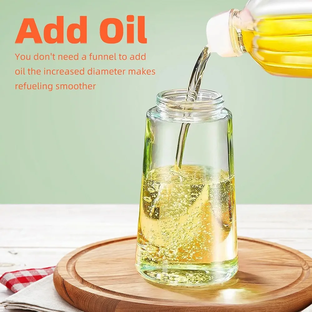 Picture 7: 470ml Oil Spray Bottle Kitchen BBQ Cooking Olive Oil Dispenser Camping Baking Empty Vinegar Soy Sauce Sprayer Containers