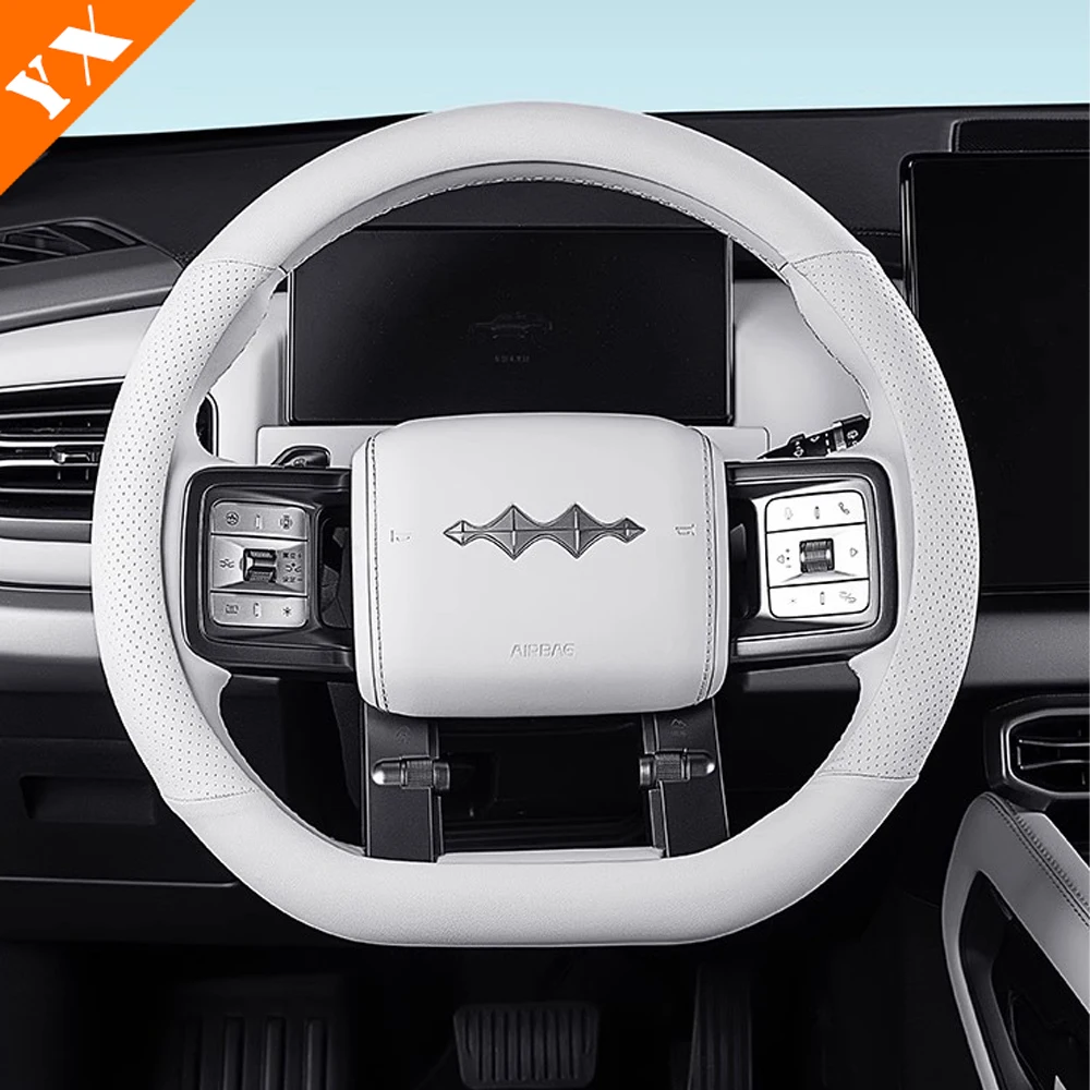 

For BYD leopard 3 titanium 3 2025 2026 accessories Car Steering Wheel Cover Steering Wheel Anti-slip/Scratch Decor Protect Case