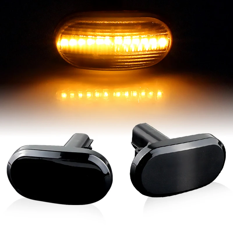 

2× for Chevrolet Cruze HR52S for Mazda AZ off-road JM23W/Spiano for Suzuki Jimny JB64W LED Dynamic Side Marker Turn Signal Light