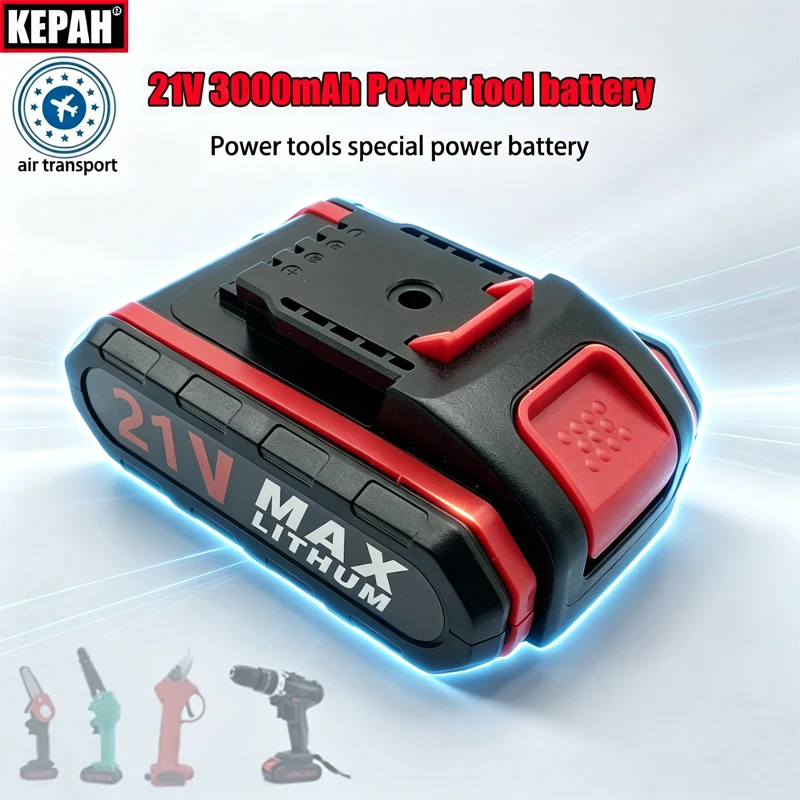 21V 3000mAh  Lithium Ion Battery substitute for 18V 21V 36VF 48VF 88VF Cordless Screwdriver Power tools special power battery