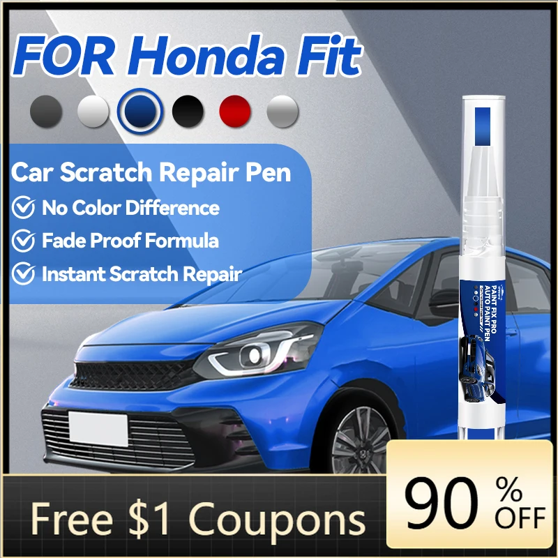 

Tool Car Accessories For Honda Fit Car Paint Repair Pen Touch Up Scratch Remover DIY Auto Accessories White NH883P NH909P Red