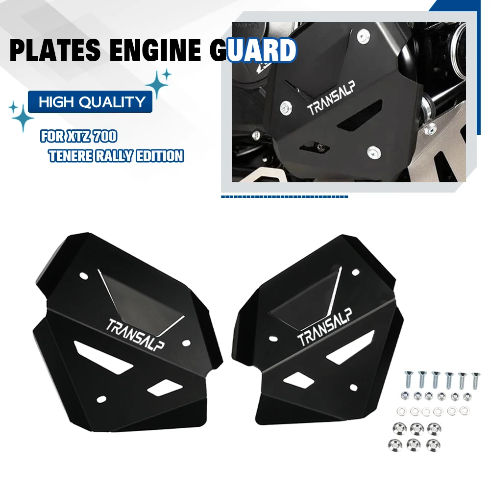 FOR Honda XL750 TRANSALP 2023-2025 Engine Guard Cylinder Cover Plate Bumper Side Protection Replacement Parts Transalp XL750