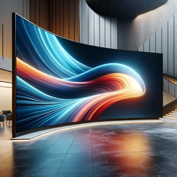 High Performance Indoor P1.5 Flexible Soft LED Module For Custom Curve LED Display Screens