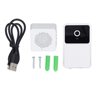 zk30 Wireless WiFi Video Doorbell Camera 480P HD Night Vision Two Way Voice Intercom Video Doorbell for Home surety