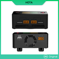 HOTA P6 T240 AC240W DC 600W 15AX2 DC Dual Channel Smart Charger with Mobile Service Charging for Lipo 1~6S LiIon NiMH Battery