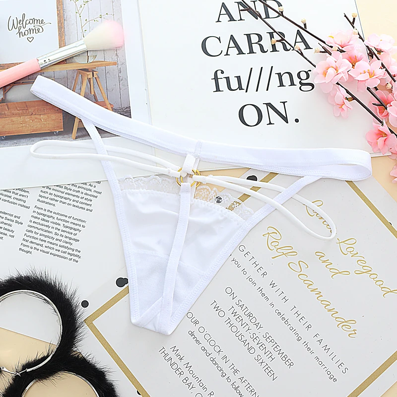 Mulheres Sexy Lingerie Ladies Thongs G-string Briefs Calcinhas Femininas Roupa Interior Das Mulheres Roupa Íntima G String T-Back Panty Underpant