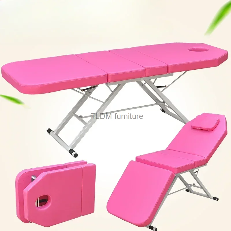 

Folding Portable Massage Bed Beauty Spa Examination Physiotherapy Massage Bed Bathroom Camilla Masaje Salon Furniture WZ50MB