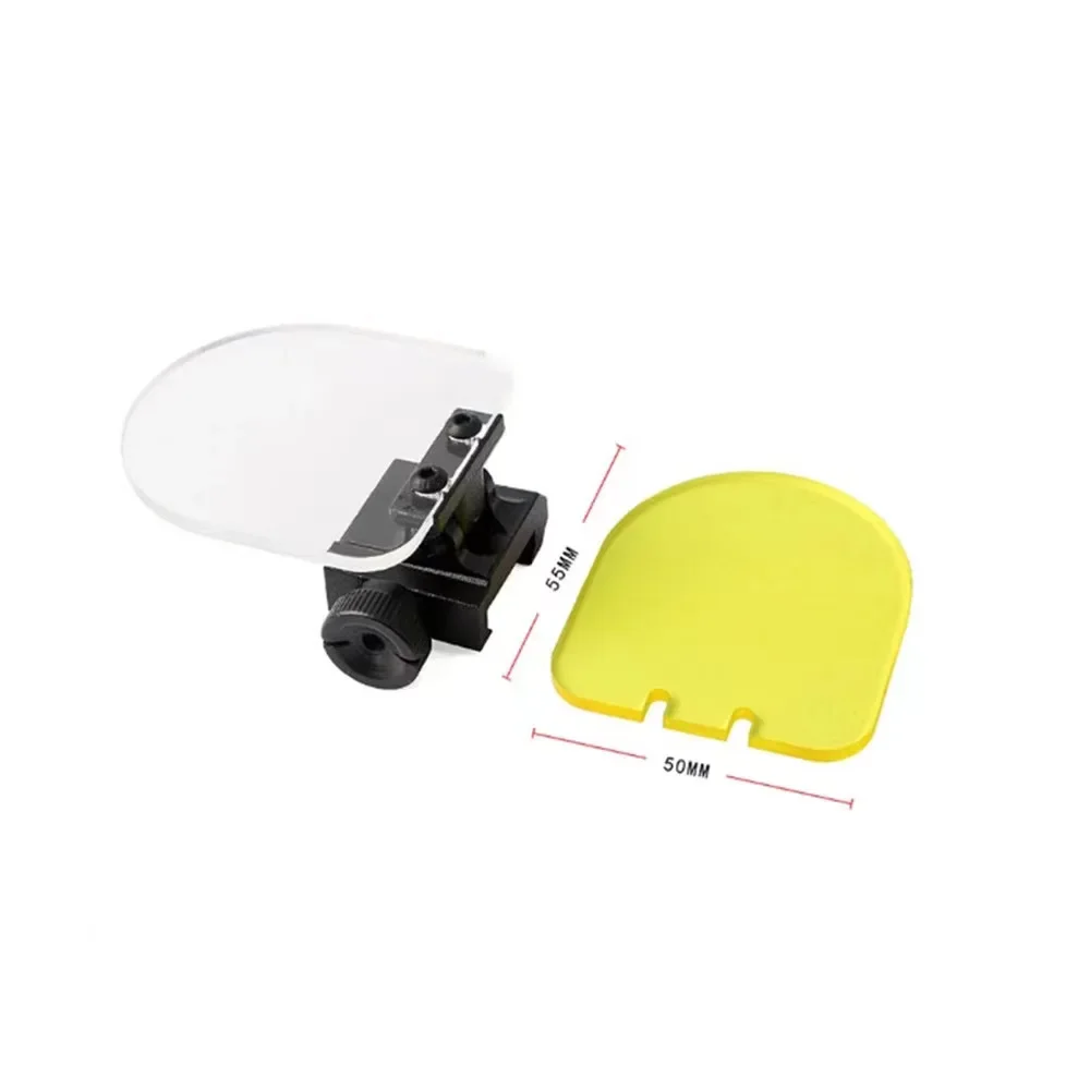 Airsoft Accessories 20mm Rifle Sight Scope Protector Lens Gaurd Paintball Hunting Airgun view 5