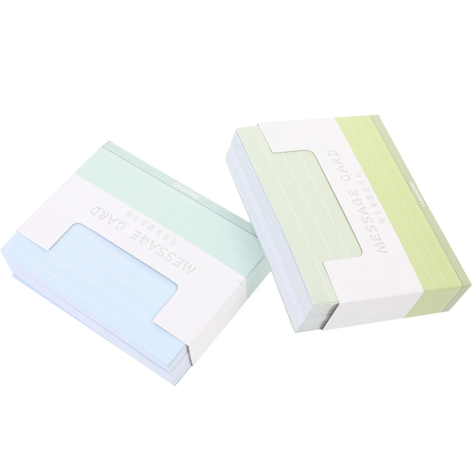 300 Pcs Ruled Note Card Macaron Sticky Paper Index Cards Convenient Word Wall-mounted Student