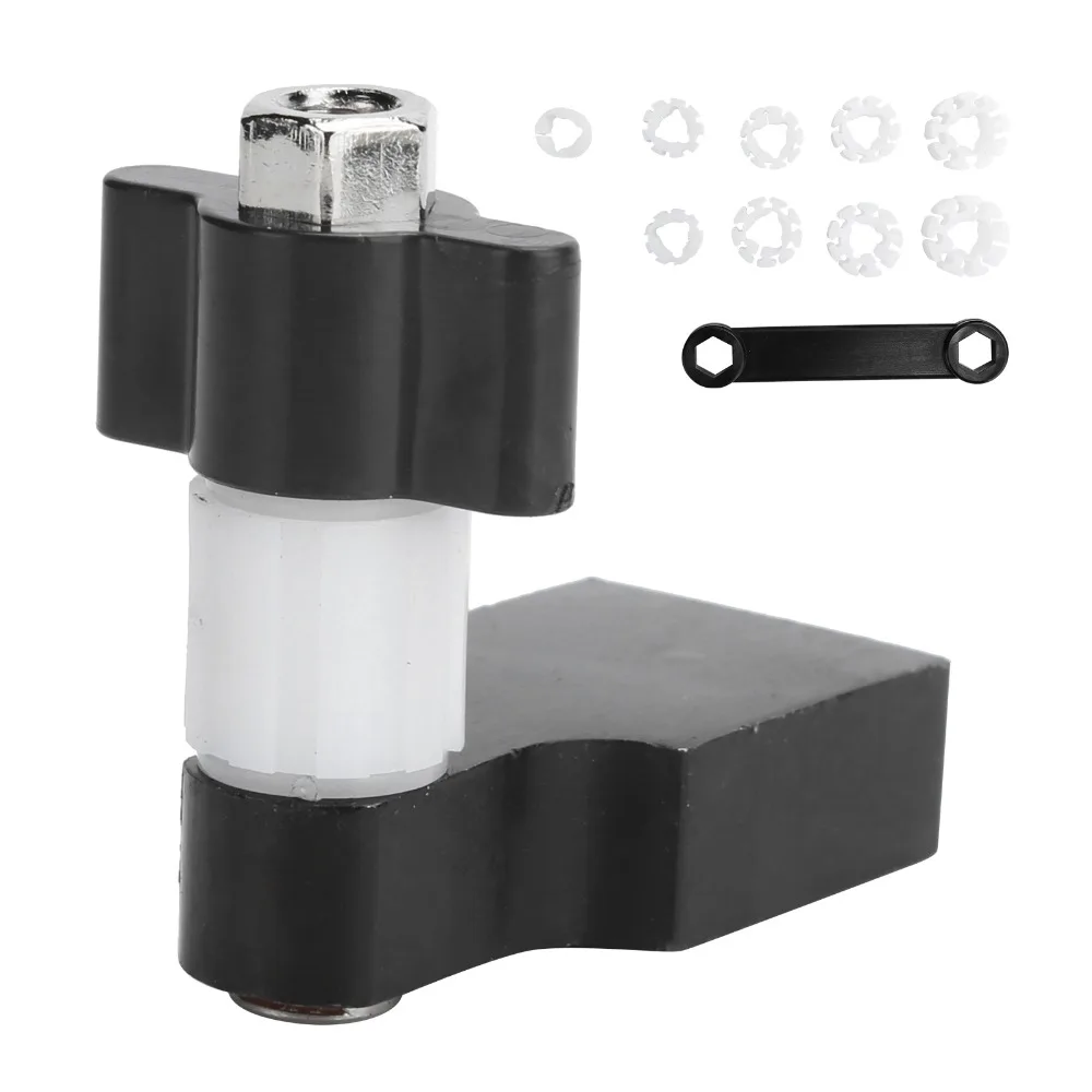 

Fixed Setting Ring Fixture Clamp Modern Design Black Color Jewelry Ring Clamp White Color Polishing Tool Kit Jewelry Making