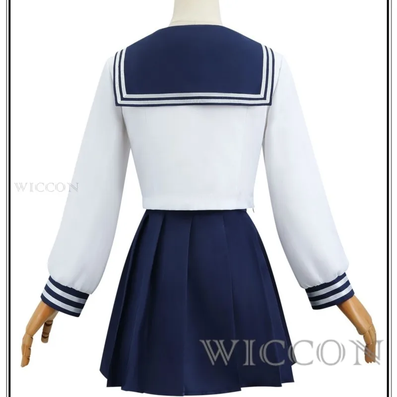 Noko Shikanoko Cosplay Costume Wig Anime My Deer Friend Nokotan Dress School Uniform JK Sailor Skirt Headwear Torako Koshi Women
