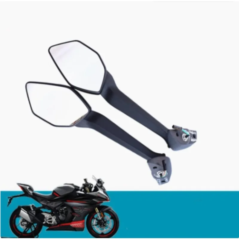 

For CFMOTO 450SR Left and Right Rearview Mirror CF400-6 Reversing Mirror SR450 Reflector Mirror