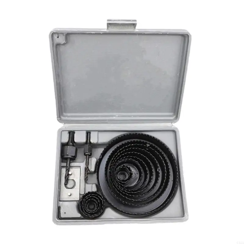 G32A Versatile 18 Pieces 19-127mm Hole with Carrying Case Designed for Craftsmen and DIY Enthusiasts Woodworking Tool