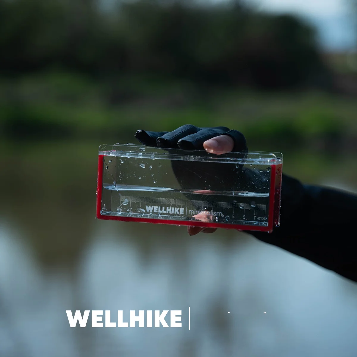  Acrylic Fishing Observer WELLHIKE Light Wild Small Object Stream Observation Box Transparent Acrylic Fish Buckets for Ca...