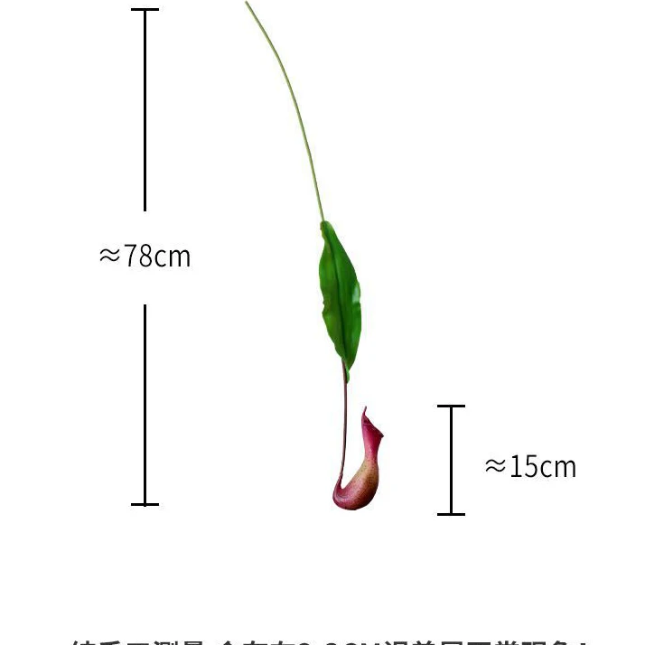 Hanging Green Plants Artificial Pitcher Plants Plastic Flytraps Flower Arrangements Greenery Accessories Wall Decoration Plants