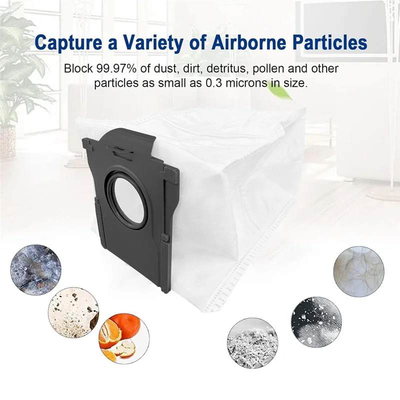 B26B Essential Maintenance Kit For Dreame L30 Ultra, X30 Pro Series Includes: Main Side Brush, Hepa Filter, Dust Bag, Mop Cloth