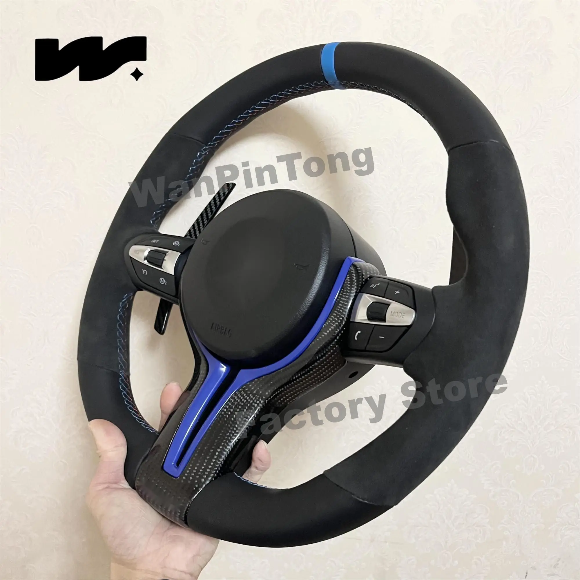 Steering Wheel Leather M Performance Factory Direct Sale For BMW F10 F30 F32 F20 F07 F01 F02 F22 F87 F12 F06 F35 F80 F36 F18 F15