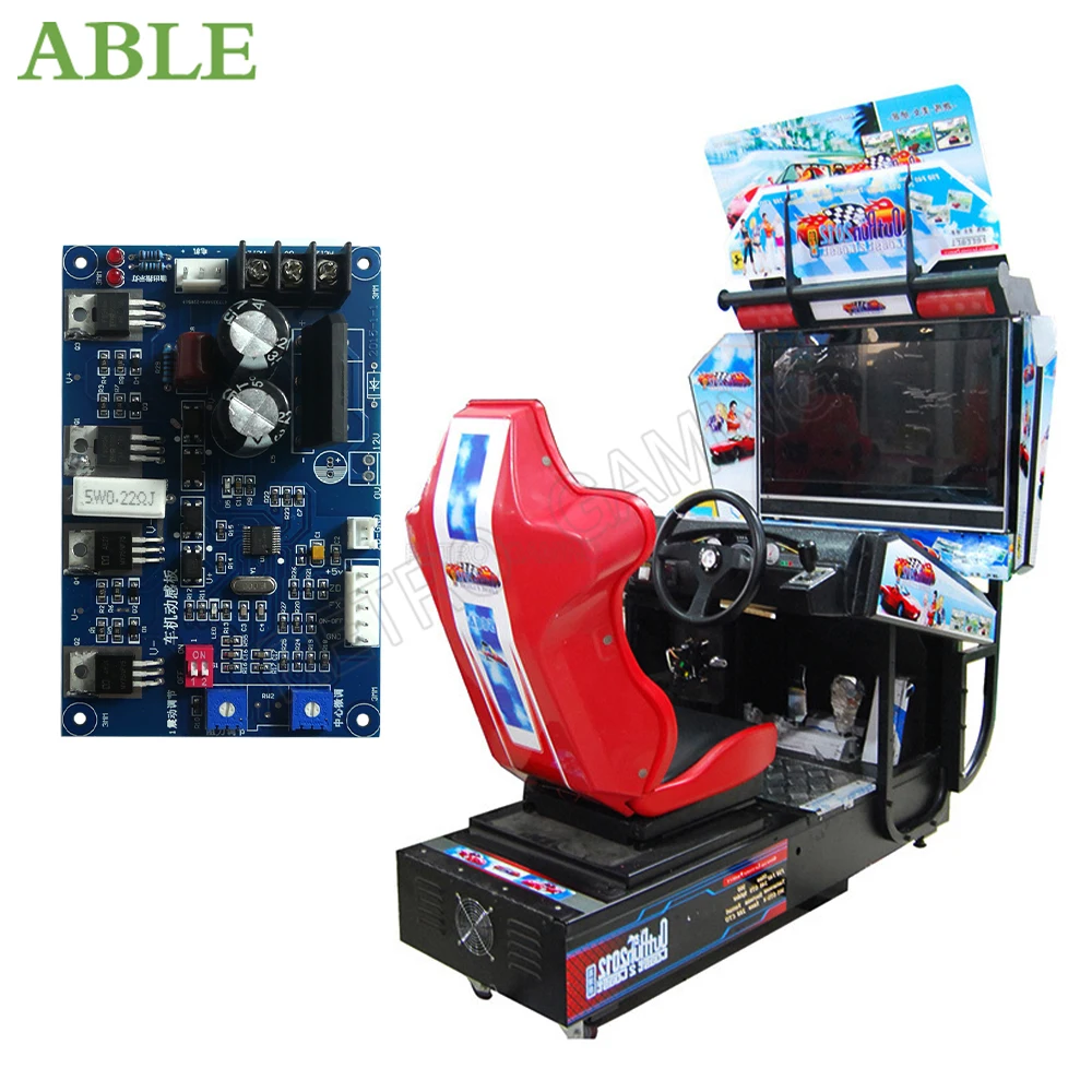 

Outrun 2 Seat Shake IO Card Arcade Racing Machine DIY Parts Arcade Coin Operated Driving Game Repair Replacement Parts