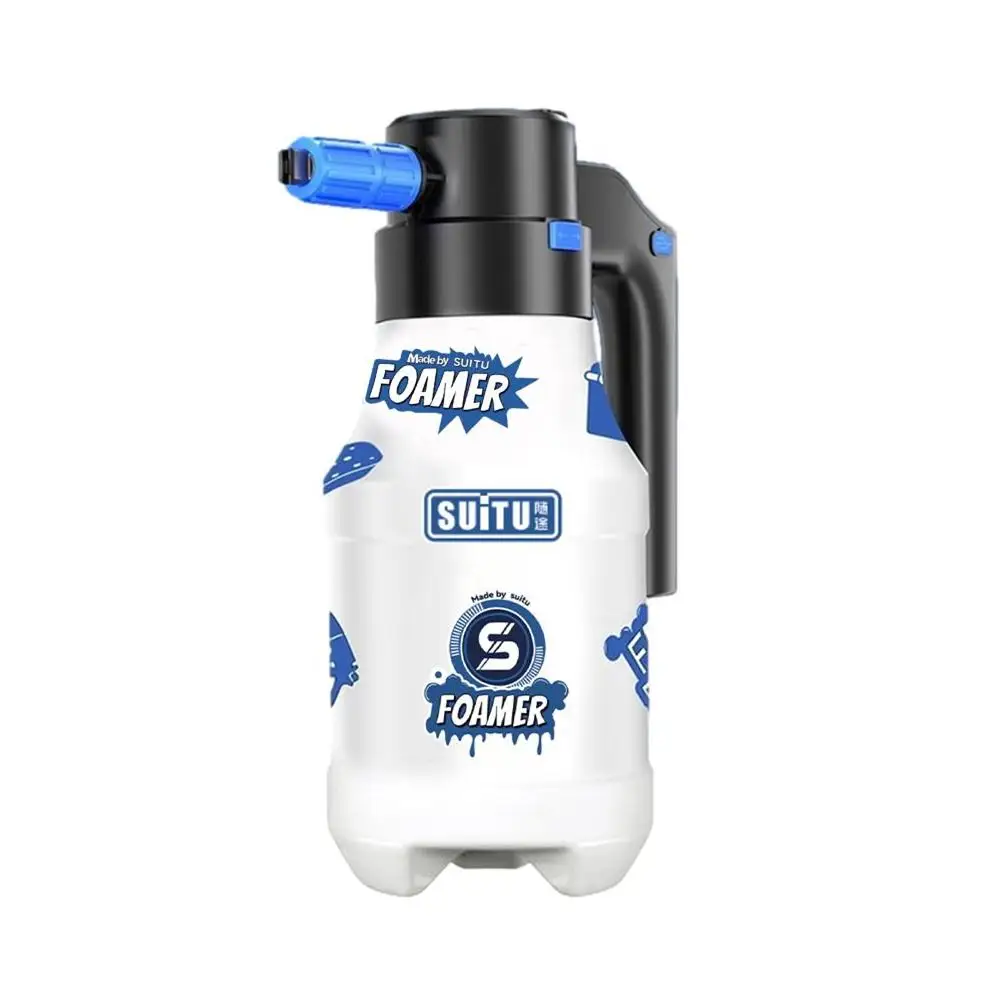Pulvérisateur de détail électrique 1,5 l, pulvérisateur de mousse, nettoyeur de mousse, mousseur de lavage de voiture, haute pression pour le lavage de voiture, le jardinage Sup P4M3