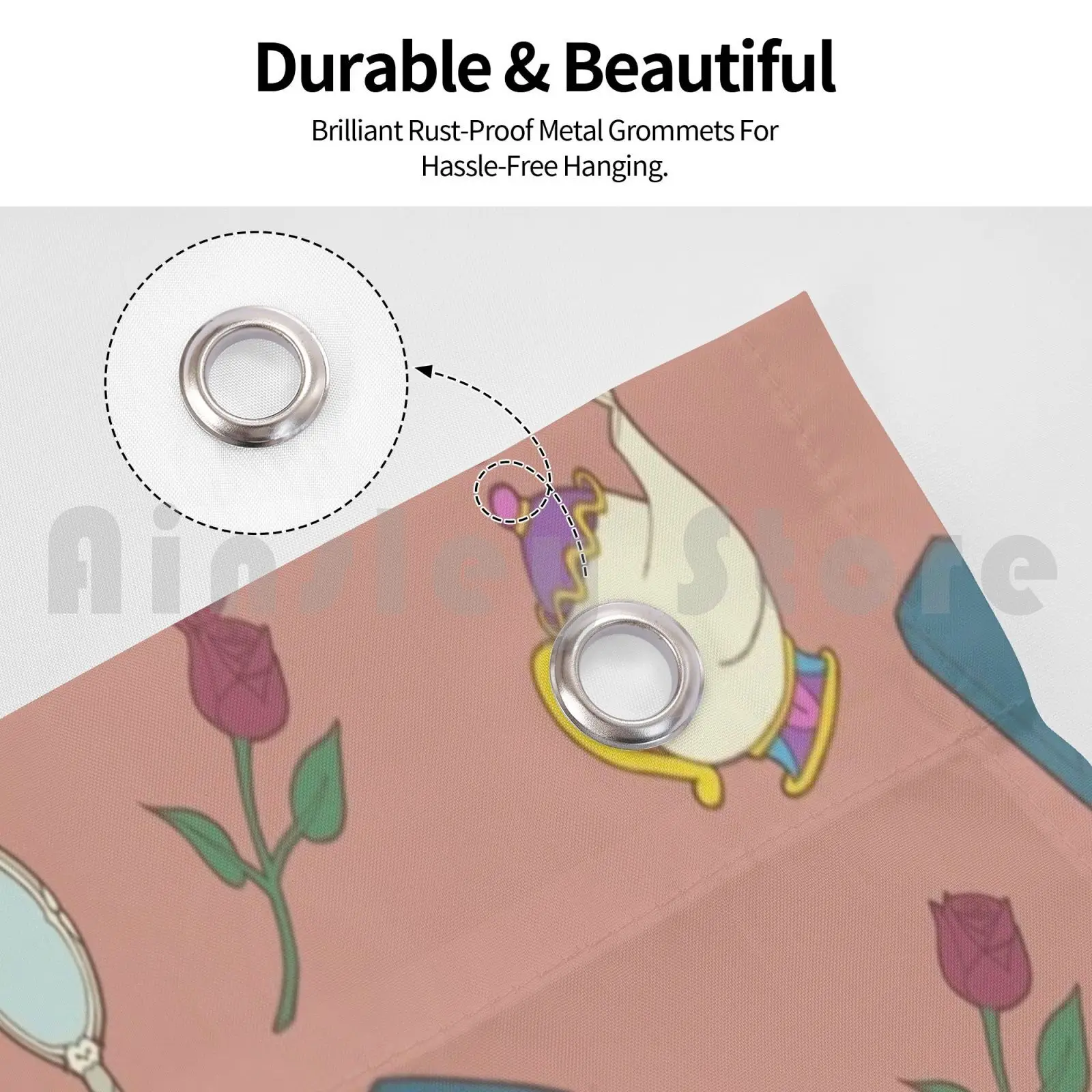 Beauty Enchanted Flag Car Flag Funny Fanart Beauty Belle Beast Prince Adam Princess Mrs Potts Teacup