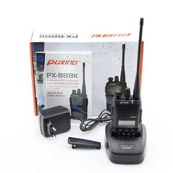 Original Expensive PuXing portable radio PX-888 VHF 136-174 Mhz ham Radio Transceiver for communications