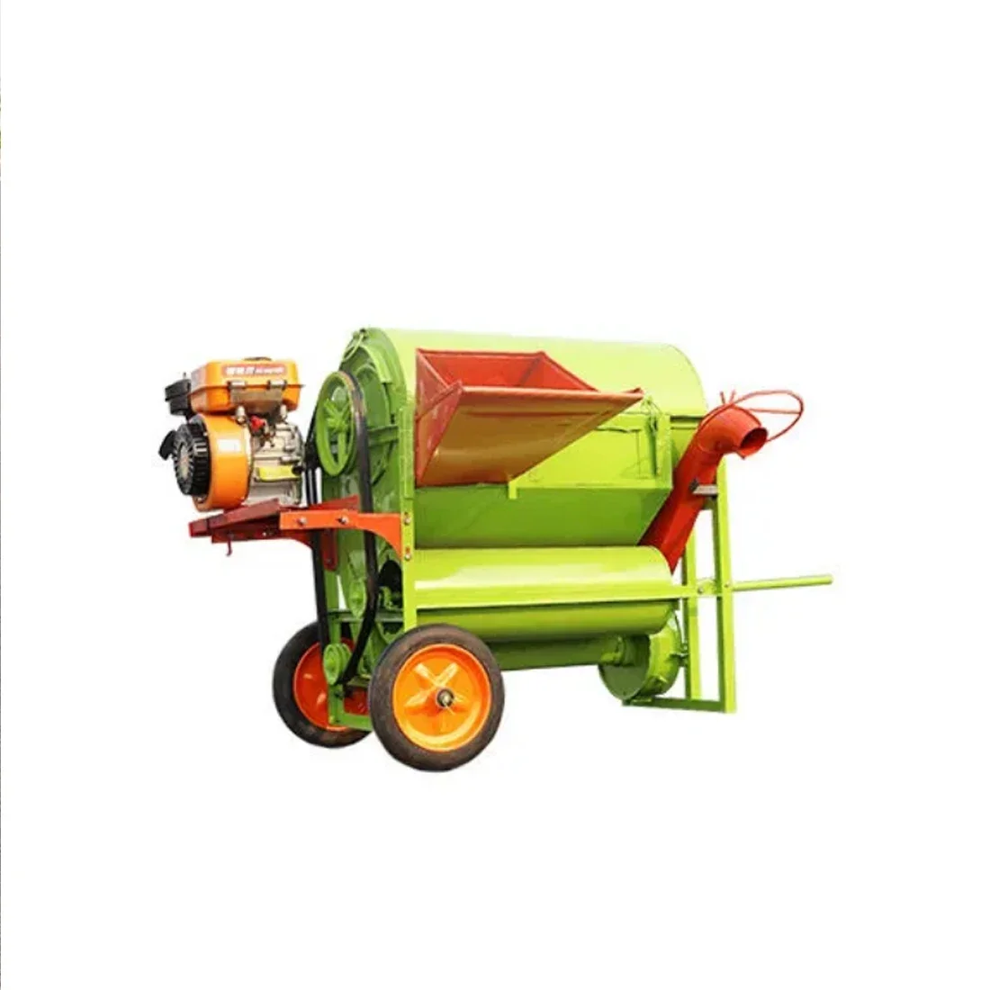 

New full-feeding rice harvester threshing household machine agricultural