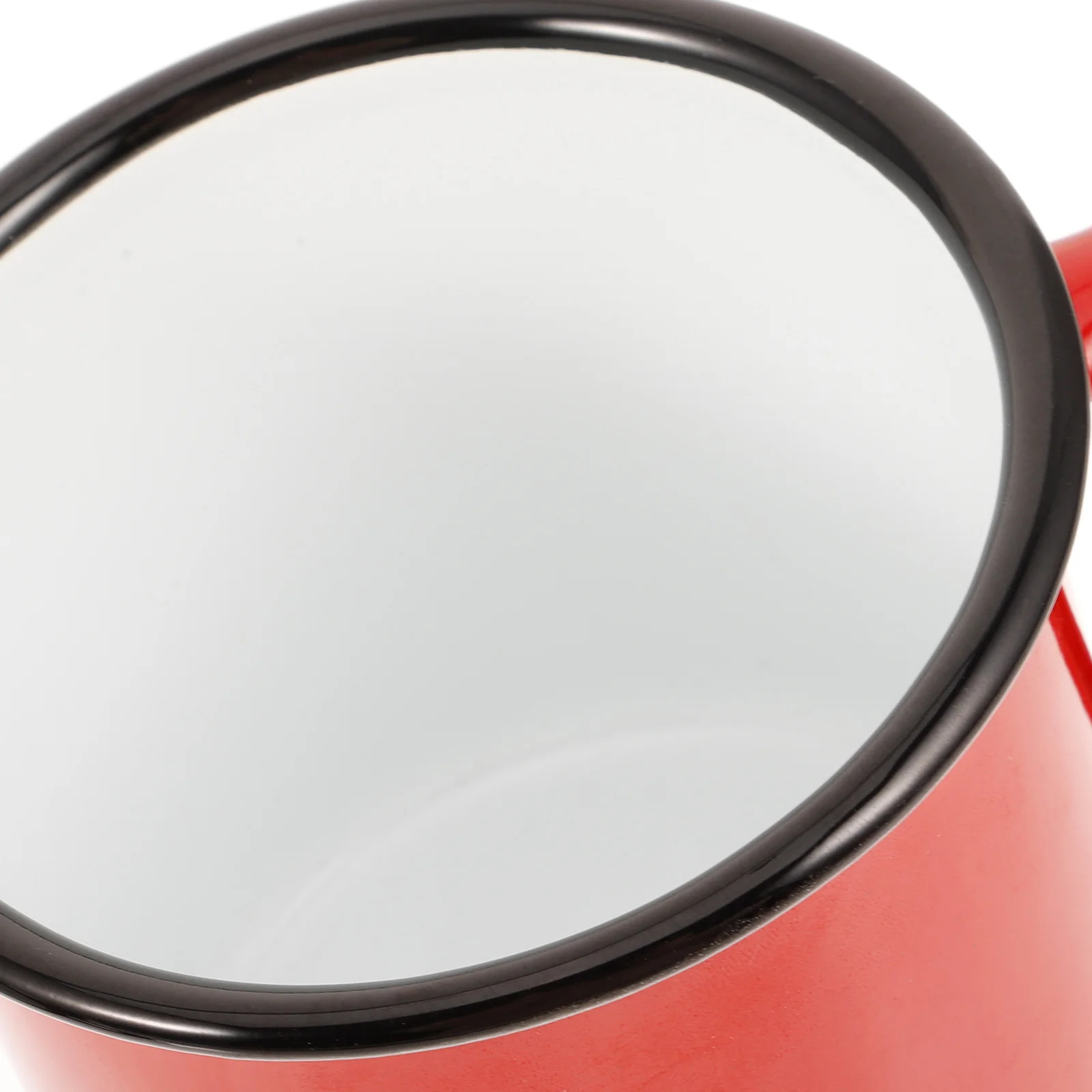 

4 Pcs 350ML Enamel Mug Set Style Reusable Camping Travel Cup Household Outdoor Use Simple Safe for Kitchen