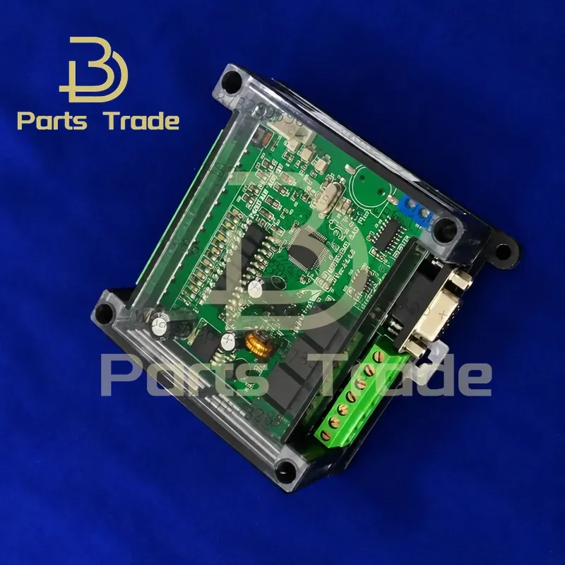 FX1N FX2N 10MR 10MT 14MR 14MT 20MRE 20MT PLC Controller Board 2AI 0-10V RS232 RS485 Modbus RTU with Case