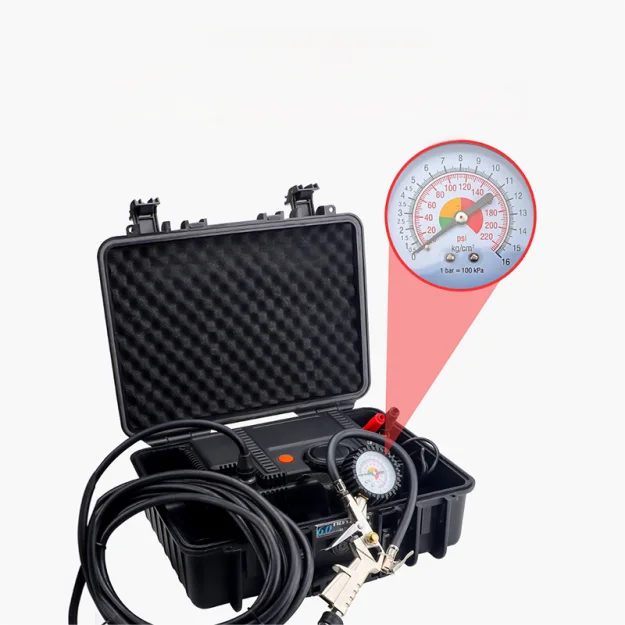 

Portable Heavy-duty High-power Compressor DC12V Car Tire air Filling Pump and Filling Machine, with Strong Power
