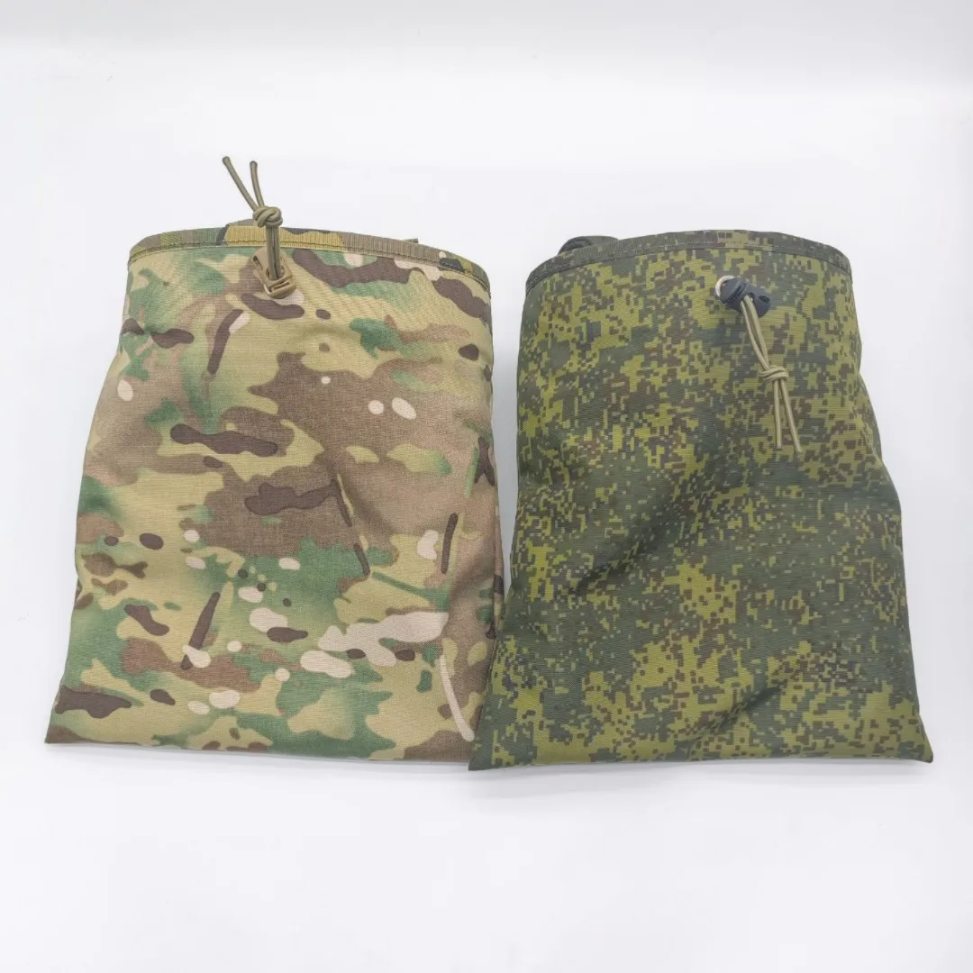 Tactical Folding Recycling Bag MOLLE Accessory Bag Magazine Plus Bottle Organiser