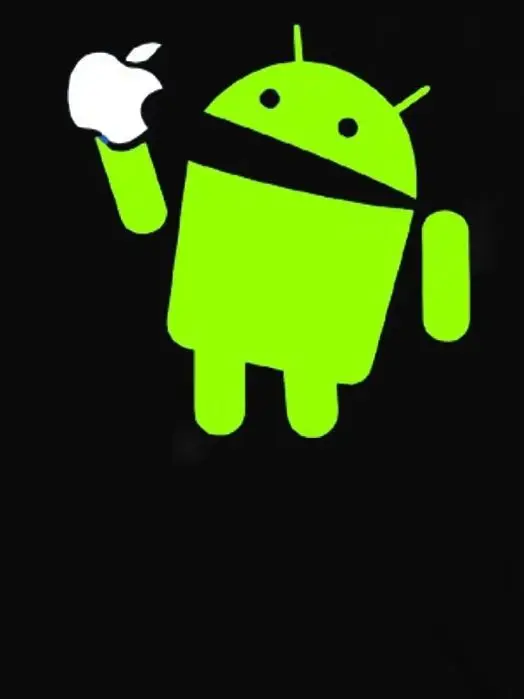 

Android Eat Apple. Funny Graphic Printed T-Shirt. Summer Cotton Short Sleeve O-Neck Mens T Shirt New S-3XL