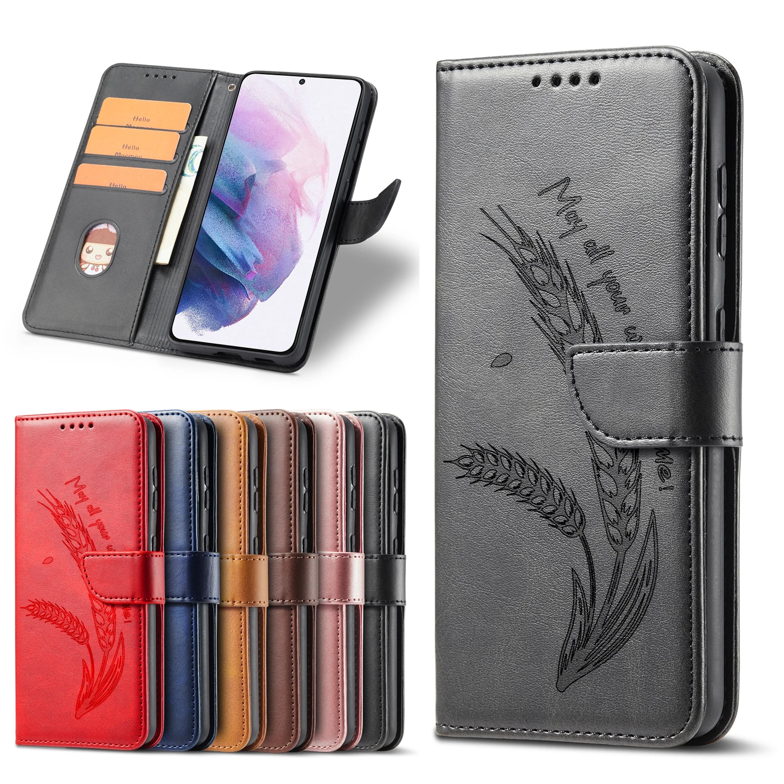 Leather Flip Case F…