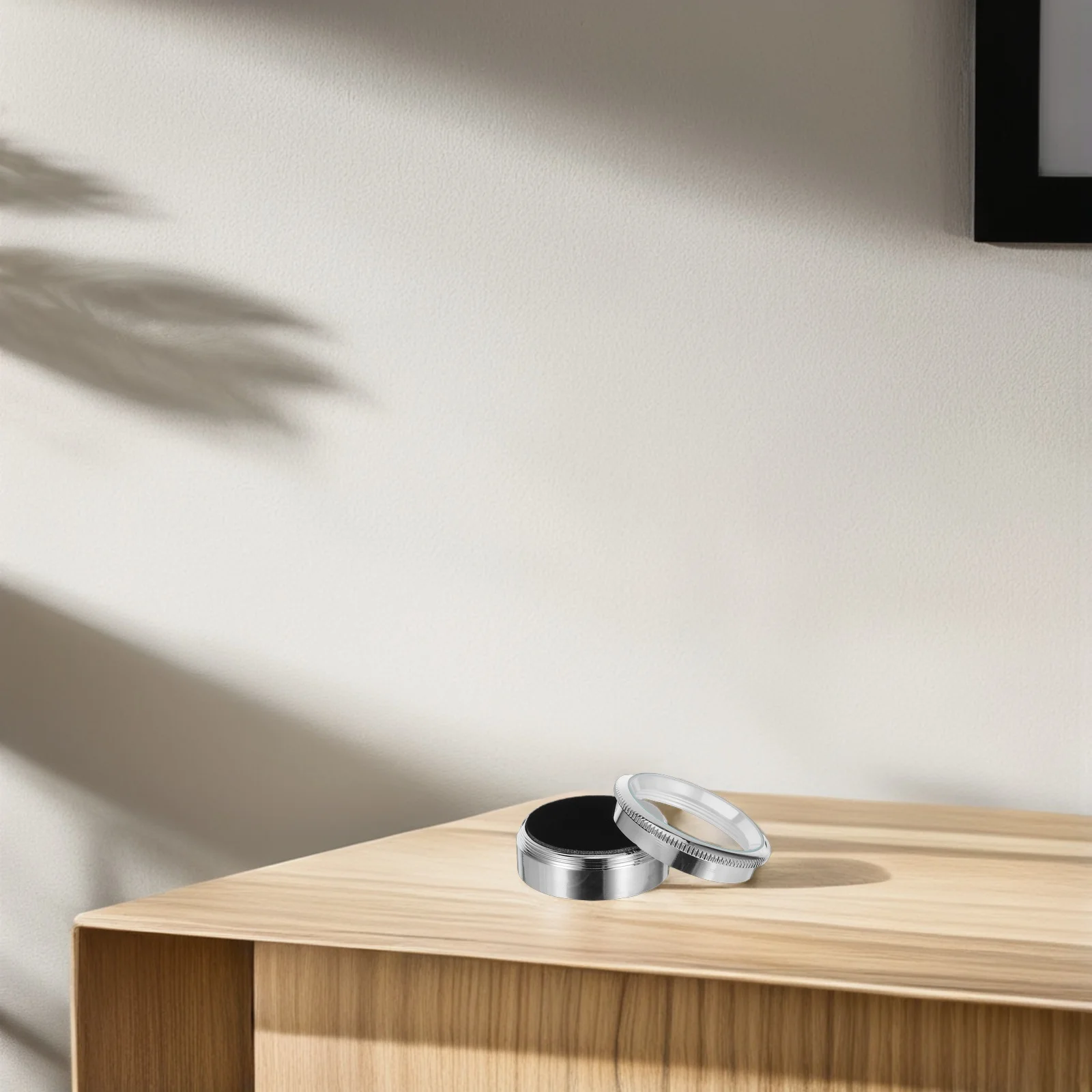 

Шкатулка для драгоценностей: Прозрачное стекло, круглый контейнер для демонстрации драгоценных камней для свободных драгоценных камней, монет, ювелирных изделий, коллекционных предметов, элегантный