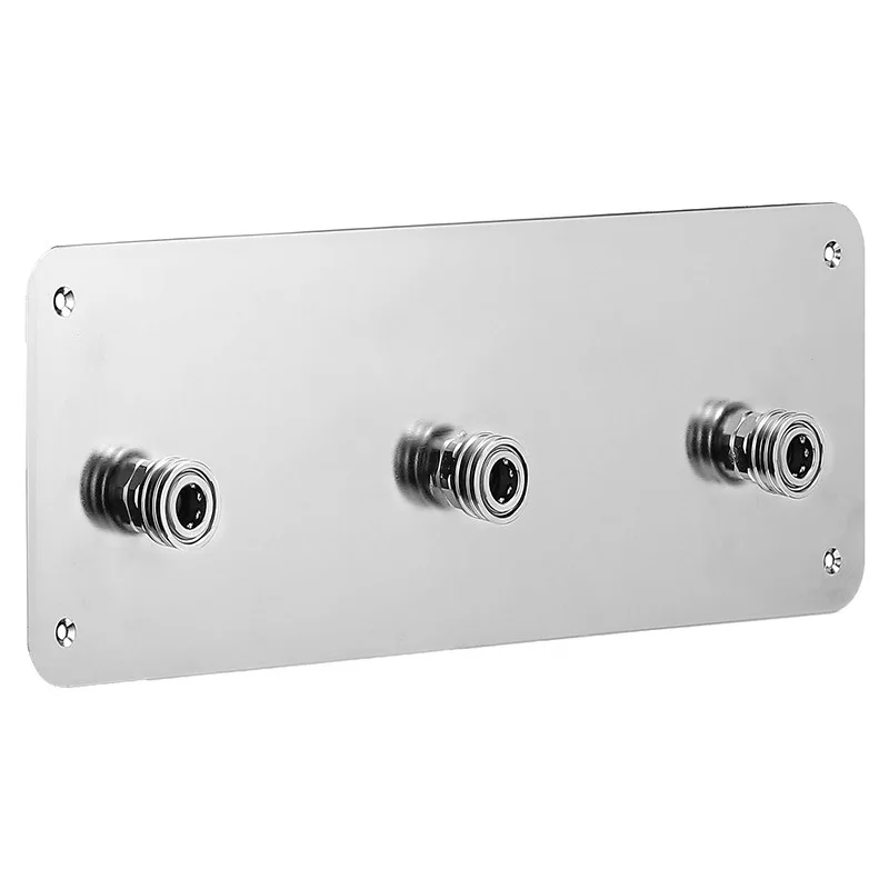 

Pressure Washer Holder Stainless Steel Wall Mounted Organizer Power Washer Nozzle Storage Rack Quick Connect Tool Holder Bracket