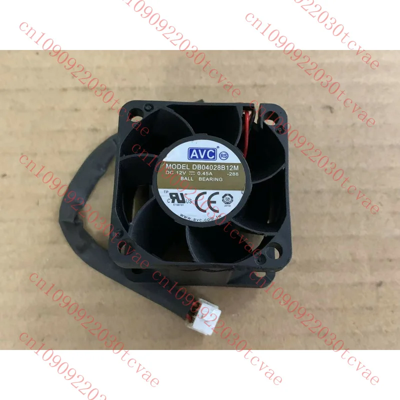 

For AVC Fan DB04028B12M DC 12V 0.45A 3Pin 40*40*28mm
