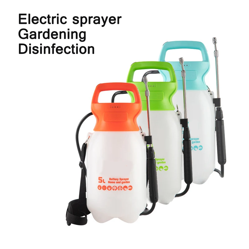 Electric Sprayer Household One-Shoulder Watering Can Can Water Flowers Sterilization and Disinfection Watering Can Fertilize