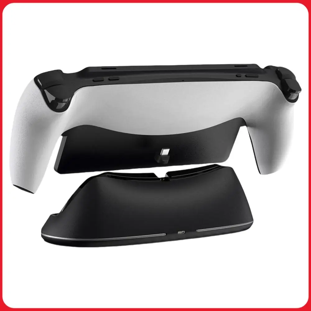 

Портативная зарядная док-станция с 7 режимами RGB-подсветки, подставка-держатель для консоли PlayStation Portal, для PS5 Portal Remote Player