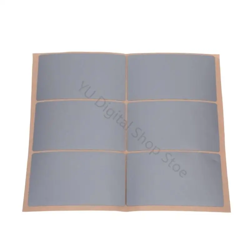 96BA PVC Laptop Trackpad Replacement Covers for 7420 5420, 6 Piece Adhesive Film Set for Repair Projects and Service Work