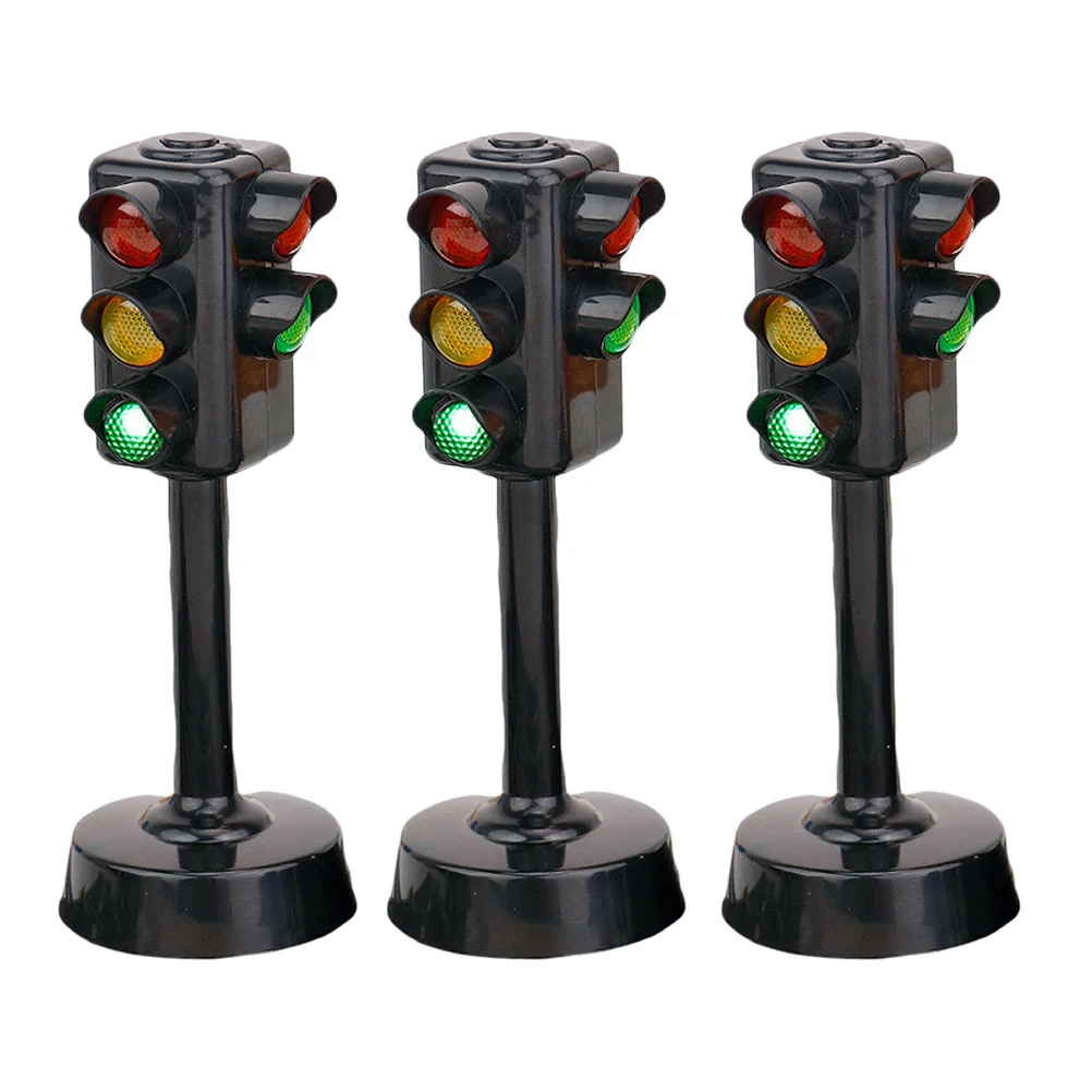 

Childrens Toys Traffic Light Toddler Early Education Sound and Plastic Model Signs