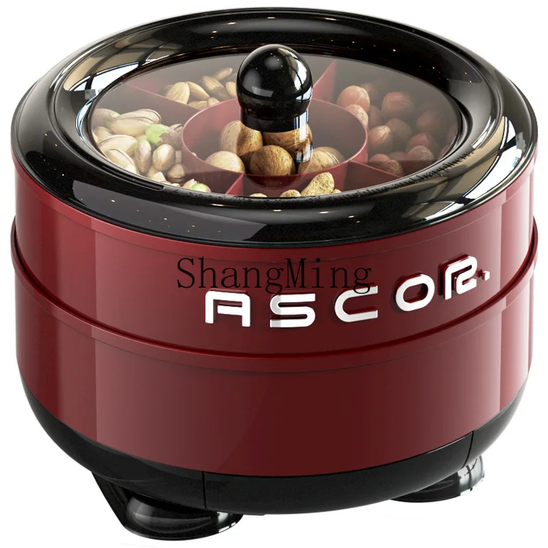 

DSA household fruit plate high value light luxury living room coffee table candy plate dried fruit nut snack plate