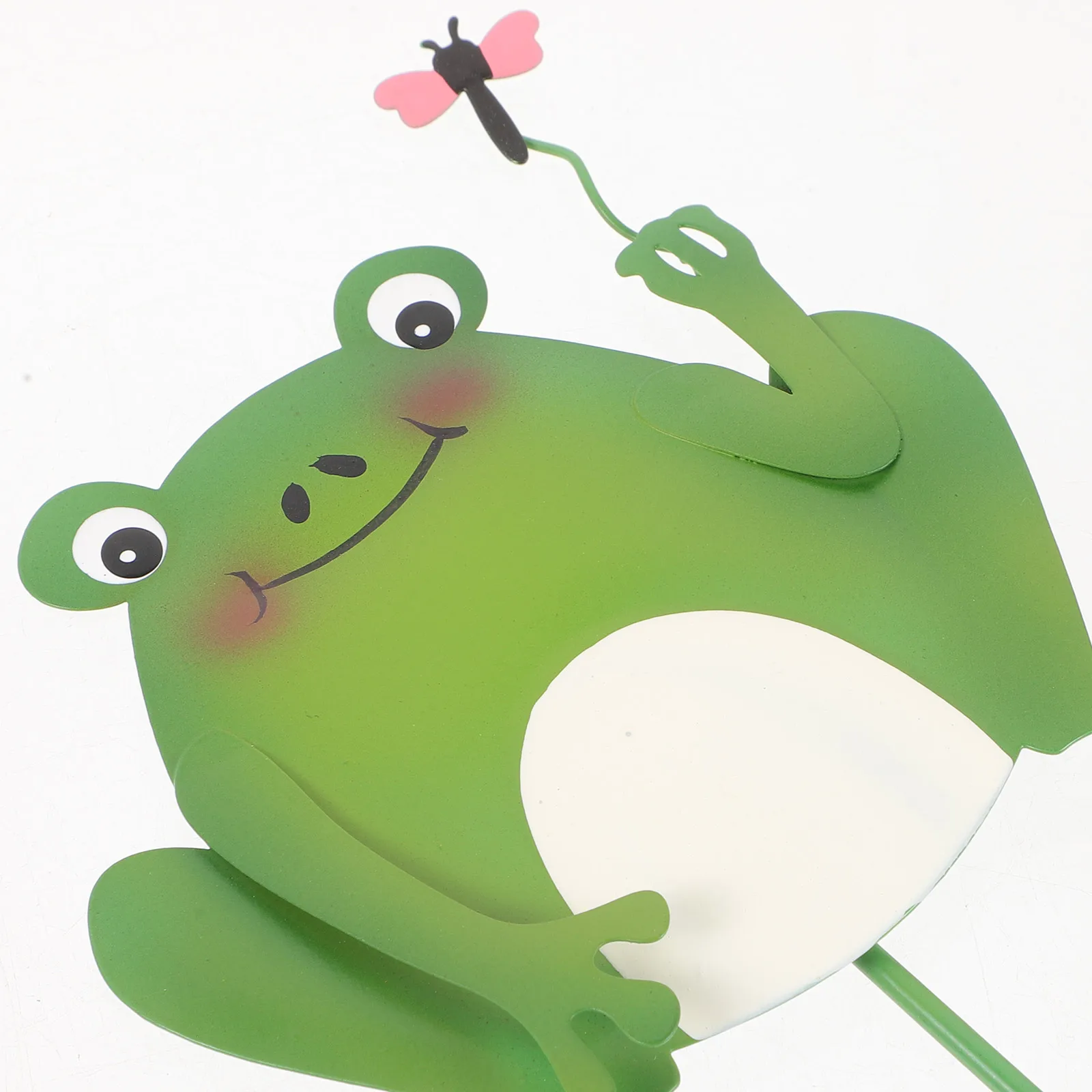 

Iron Frog Stake Decor Statue Outdoor Garden Decorations Yard naments Anti Rust Exquisite Craftsmanship Long Term Use L