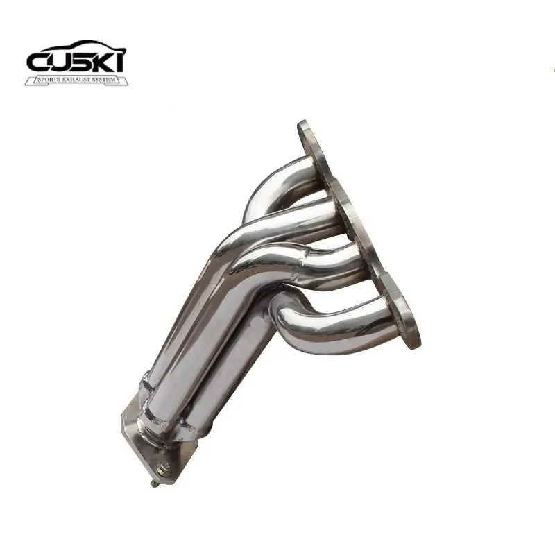 Stainless Steel Automotive Exhaust Parts For Mazda 6 M6 Modified Exhaust Pipe Header Section Banana Leaf Exhaust Modification